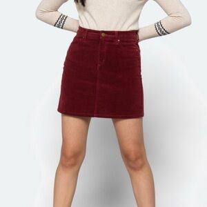 Market & Spruce Adalee Corduroy Skirt